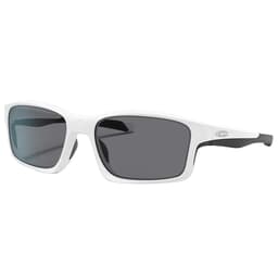 Oakley Chainlink Matte White w/Grey Polarized Lenses OO9247-0757