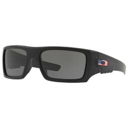 Oakley SI Det Cord Matte Black w/ USA Flag Grey Lenses OO9253-11