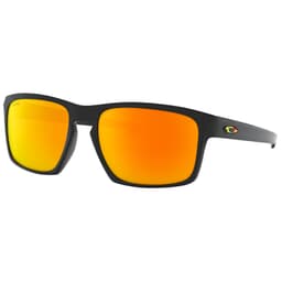 Oakley Sliver Valentino Rossi Polished Black w/Fire Iridium Lenses OO9262-27