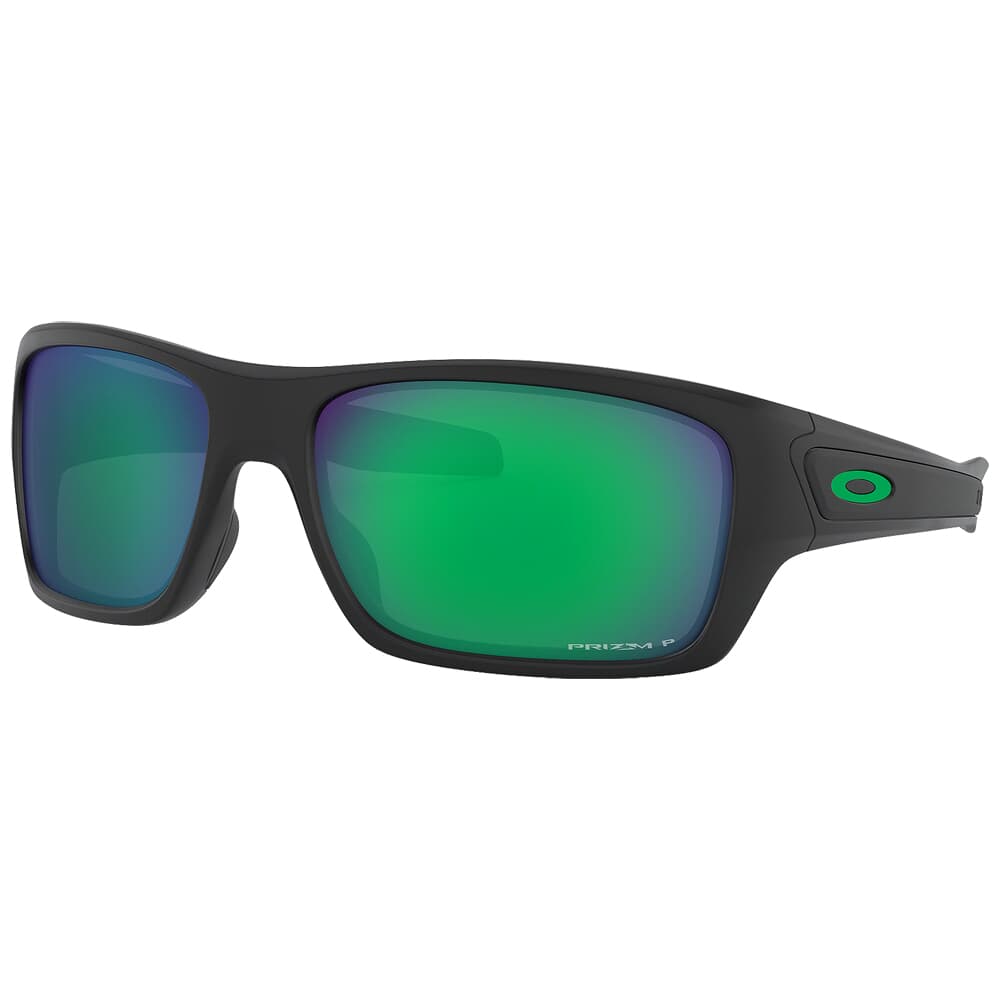 Oakley Turbine Matte Black w/PRIZM Jade Polished Lenses OO9263-4563