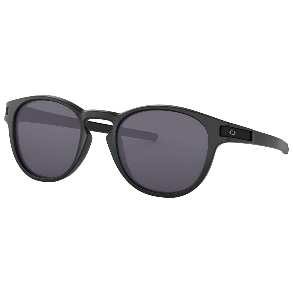 Oakley Latch Matte Black w/Grey Lenses OO9265-01 For Sale - EuroOptic.com