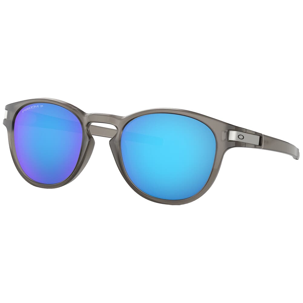 Oakley Latch Matte Grey Ink w/PRIZM Sapphire Polarized Lenses OO9265-3253