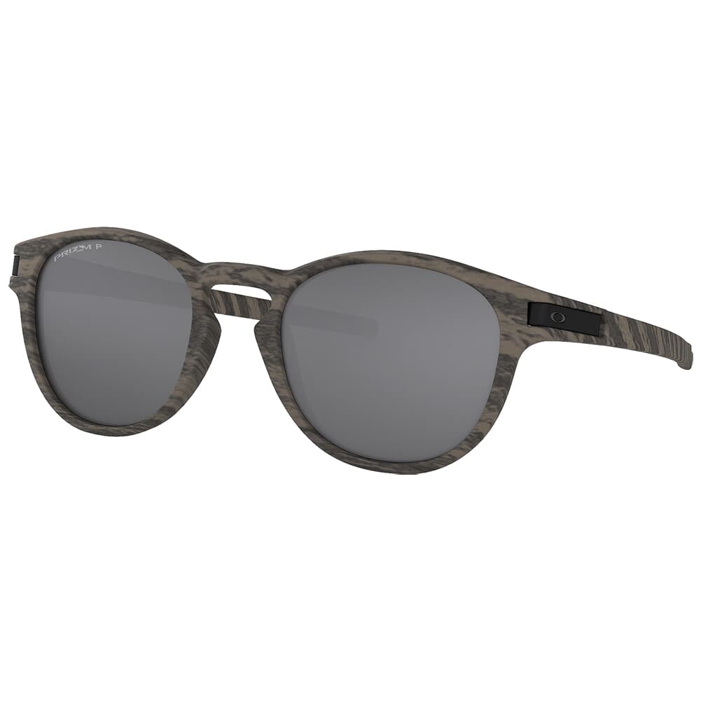 Oakley Latch Woodgrain w/PRIZM Black Polarized Lenses OO9265-3853