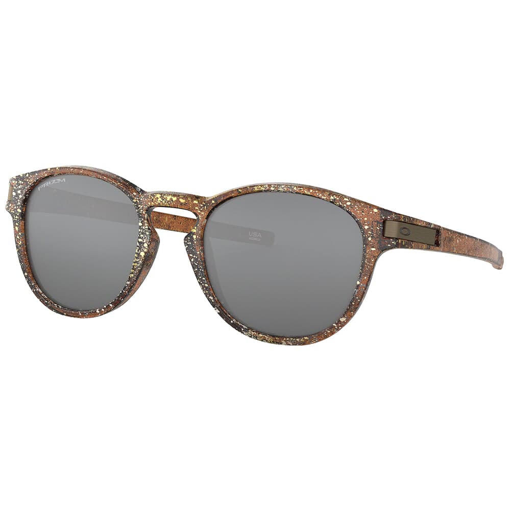 Oakley Latch Splatter Dark Amber w/PRIZM Black Lenses OO9265-5453