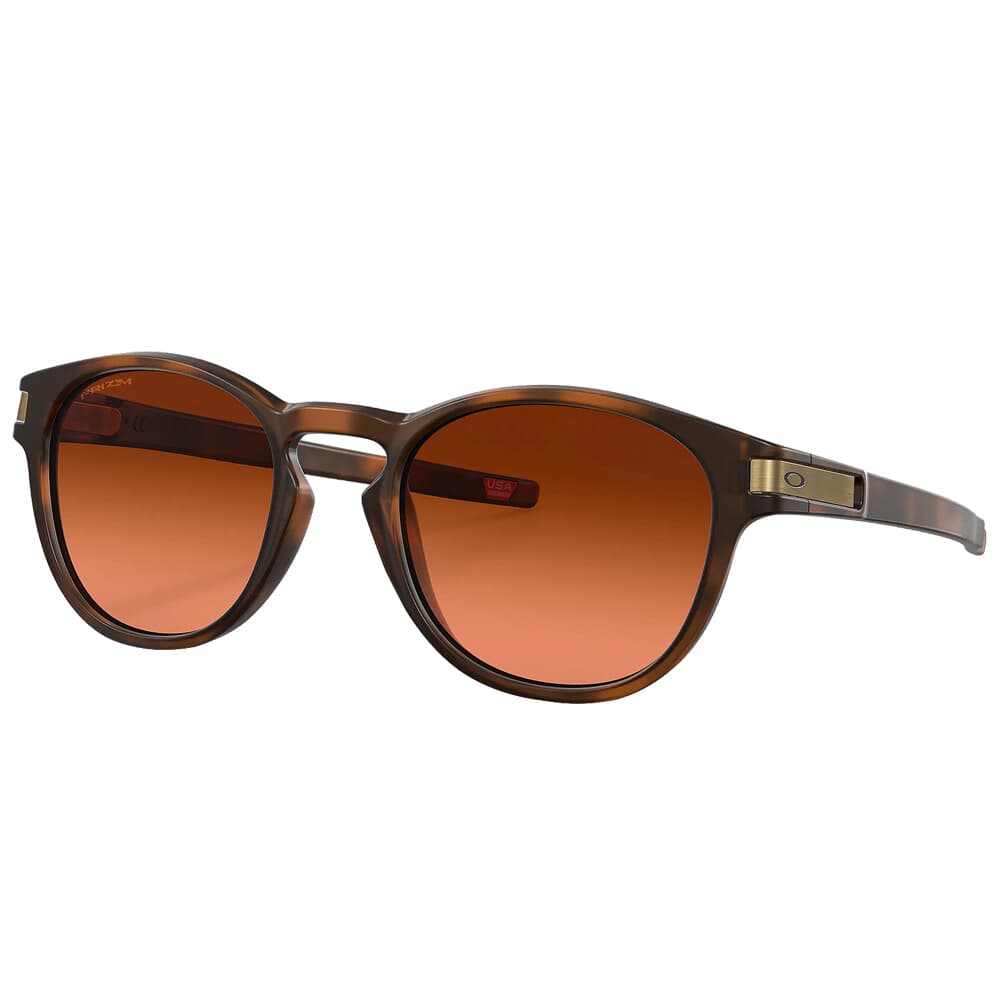 Oakley Latch Matte Brown Tortoise w/PRIZM Brown Gradient Lenses OO9265-6053