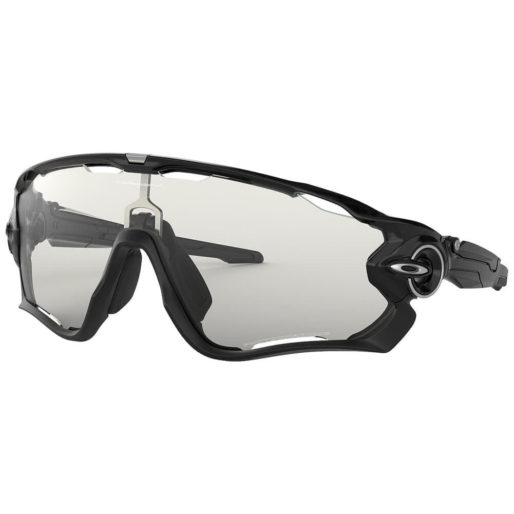 Oakley Jawbreaker Polished Black w/Clear to Black Photochromic Lenses OO9290-14