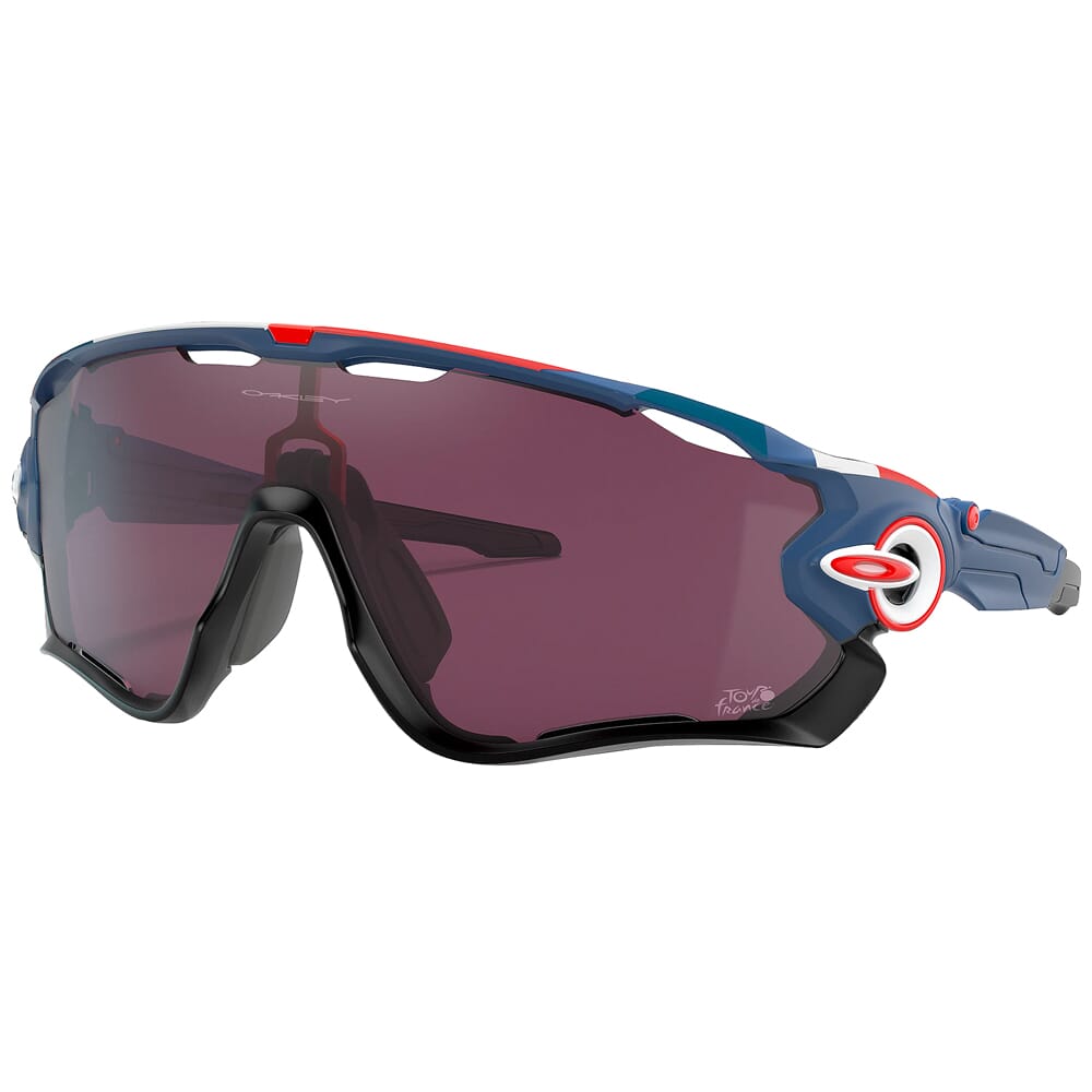 Oakley Jawbreaker Tour de France Series Matte Poseidon w/PRIZM Road Black Lenses OO9290-6431