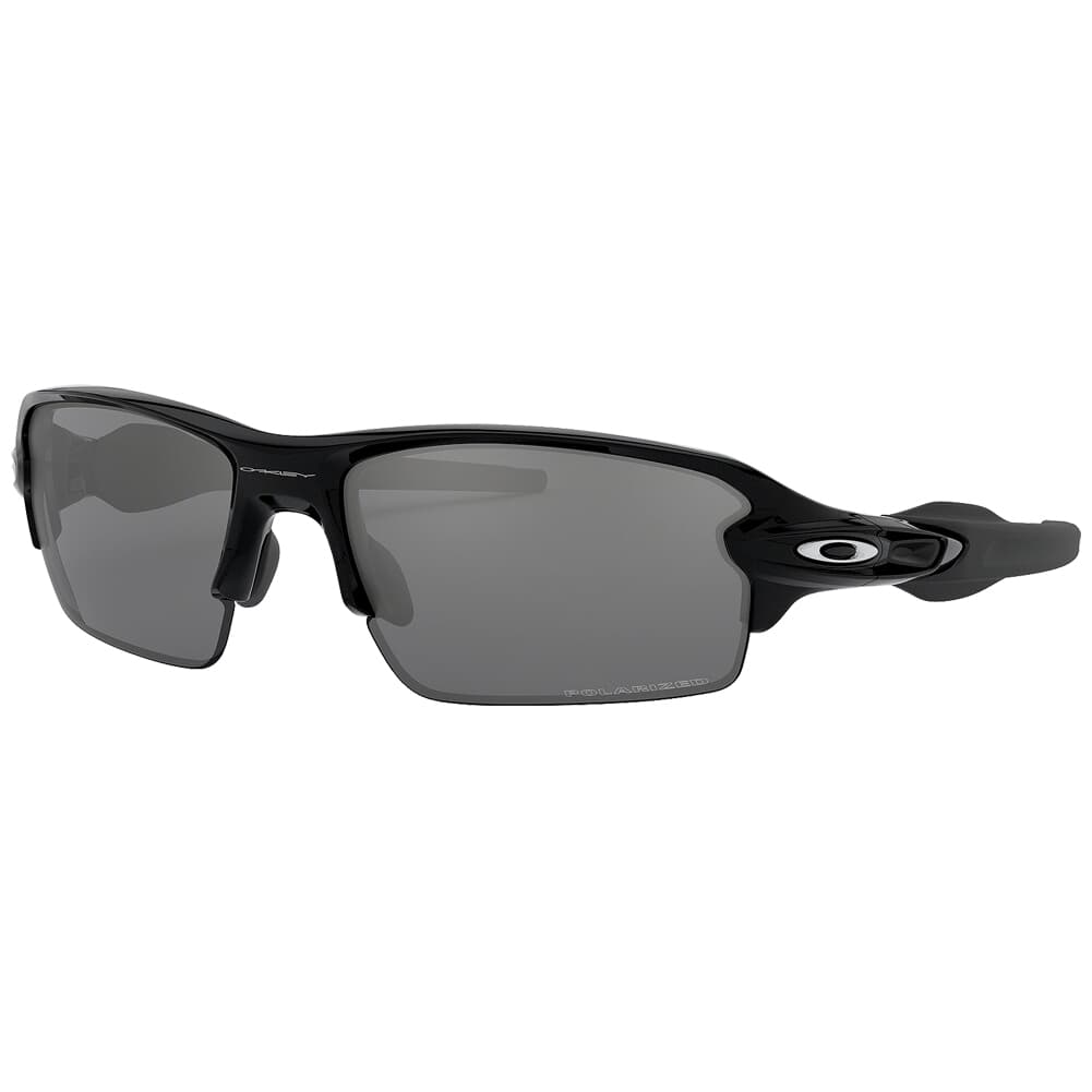 Oakley Flak 20 Polished Black w/Black Iridium Polarized Lenses OO9295-07