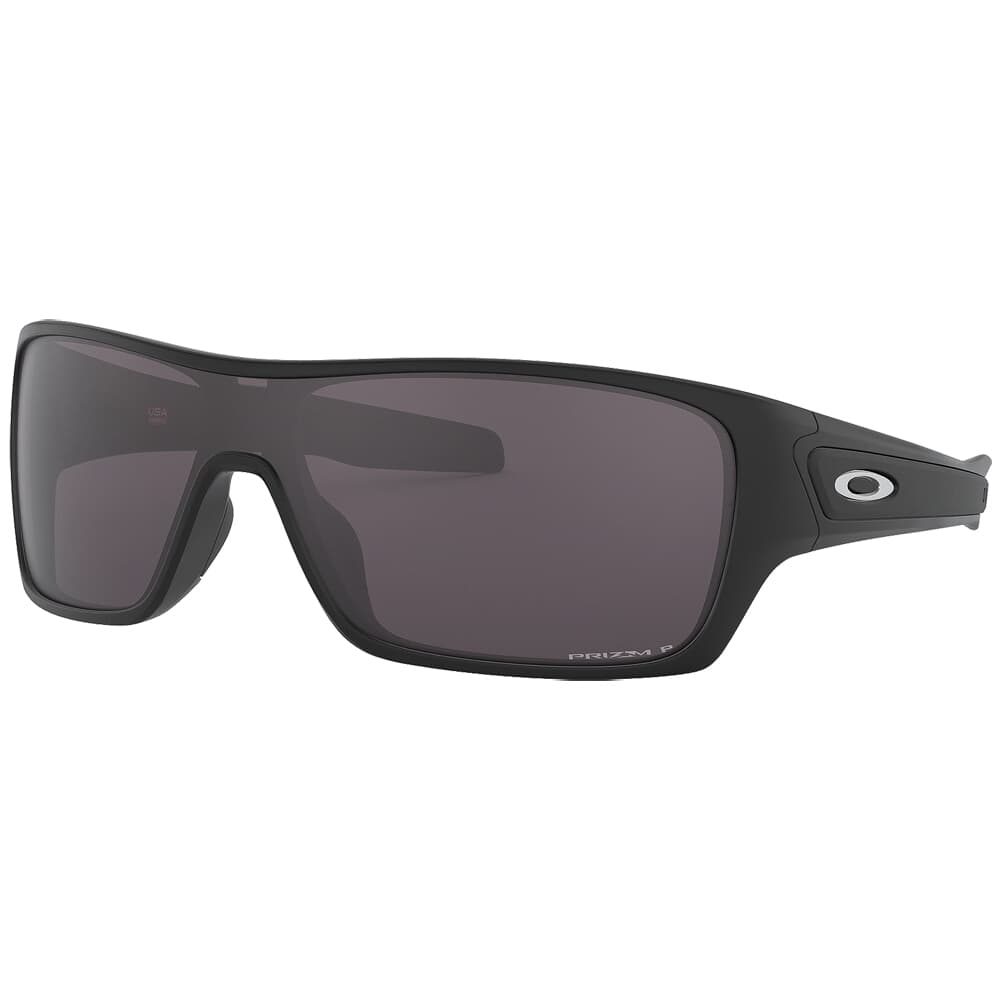 Oakley Turbine Rotor Matte Black w/PRIZM Grey Polarized Lenses OO9307-2832