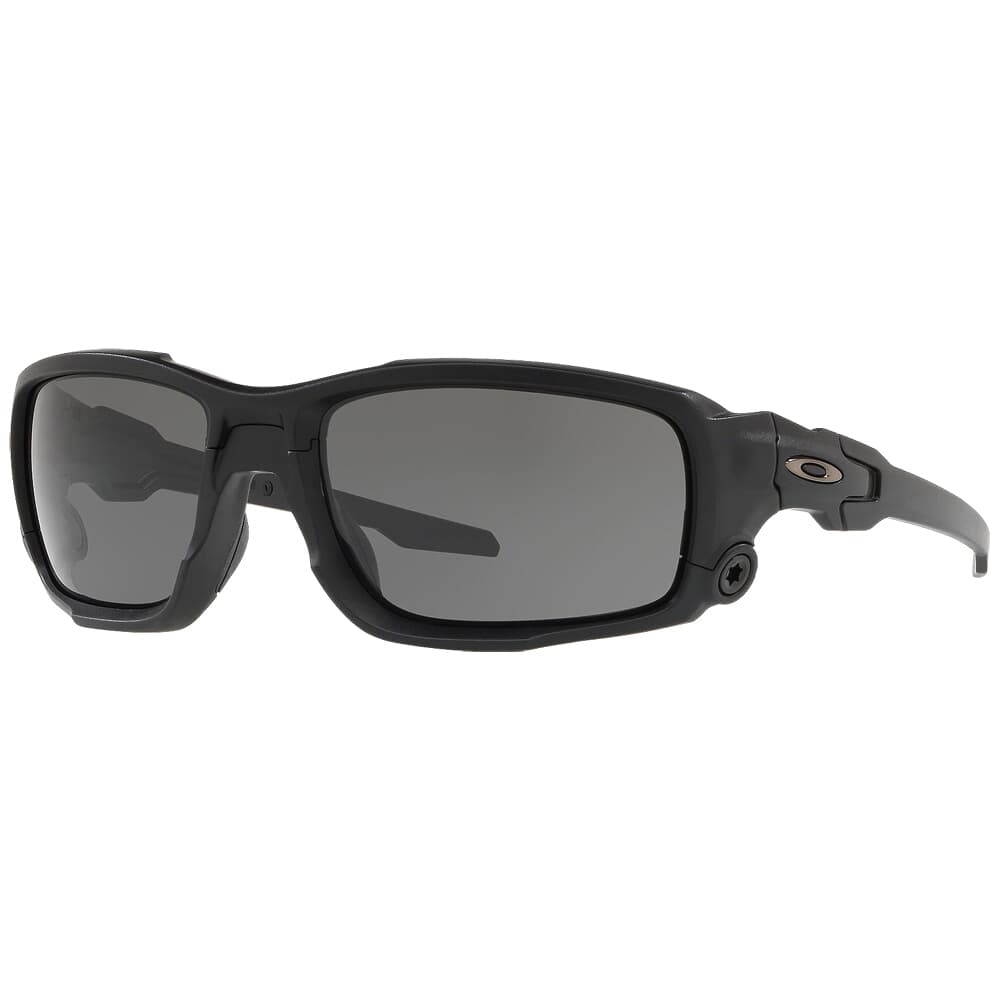 Oakley SI Ballistic Shocktube Matte Black w/Grey Lenses OO9329-01