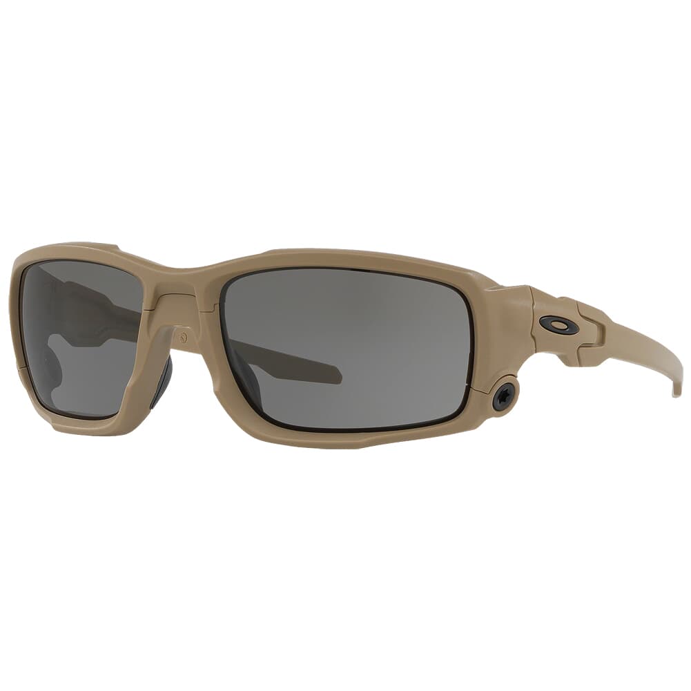 Oakley SI Ballistic Shocktube Tan w/Grey Lenses OO9329-04