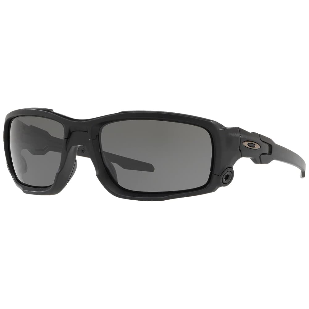 Oakley SI Ballistic Shocktube Matte Black w/Grey Polarized Lenses OO9329-09