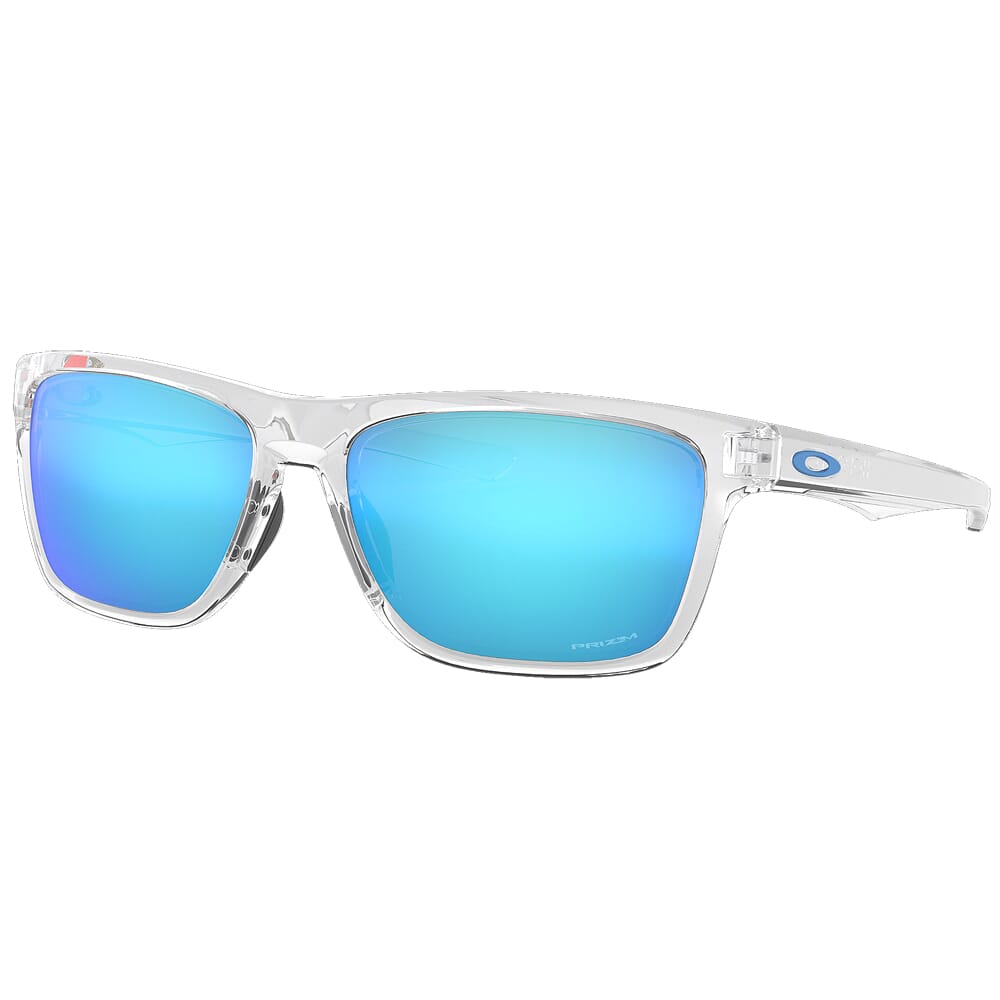 Oakley Holston Polished Clear w/PRIZM Sapphire Lenses OO9334-1358