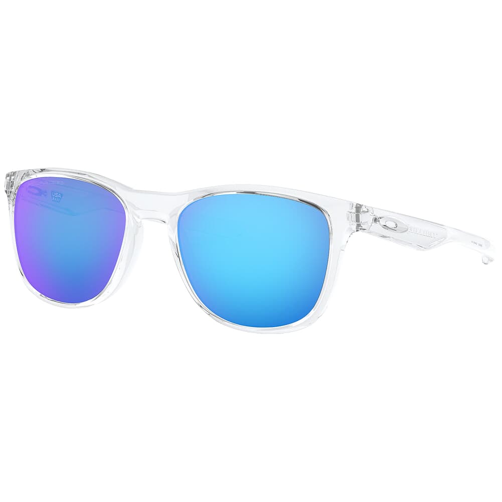 Oakley Trillbe X Polished Clear w/Sapphire Iridium Polarized Lenses OO9340-05