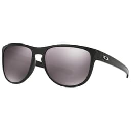 Oakley Sliver Round Polished Black w/Black Iridium Polarized Lenses OO9342-1657