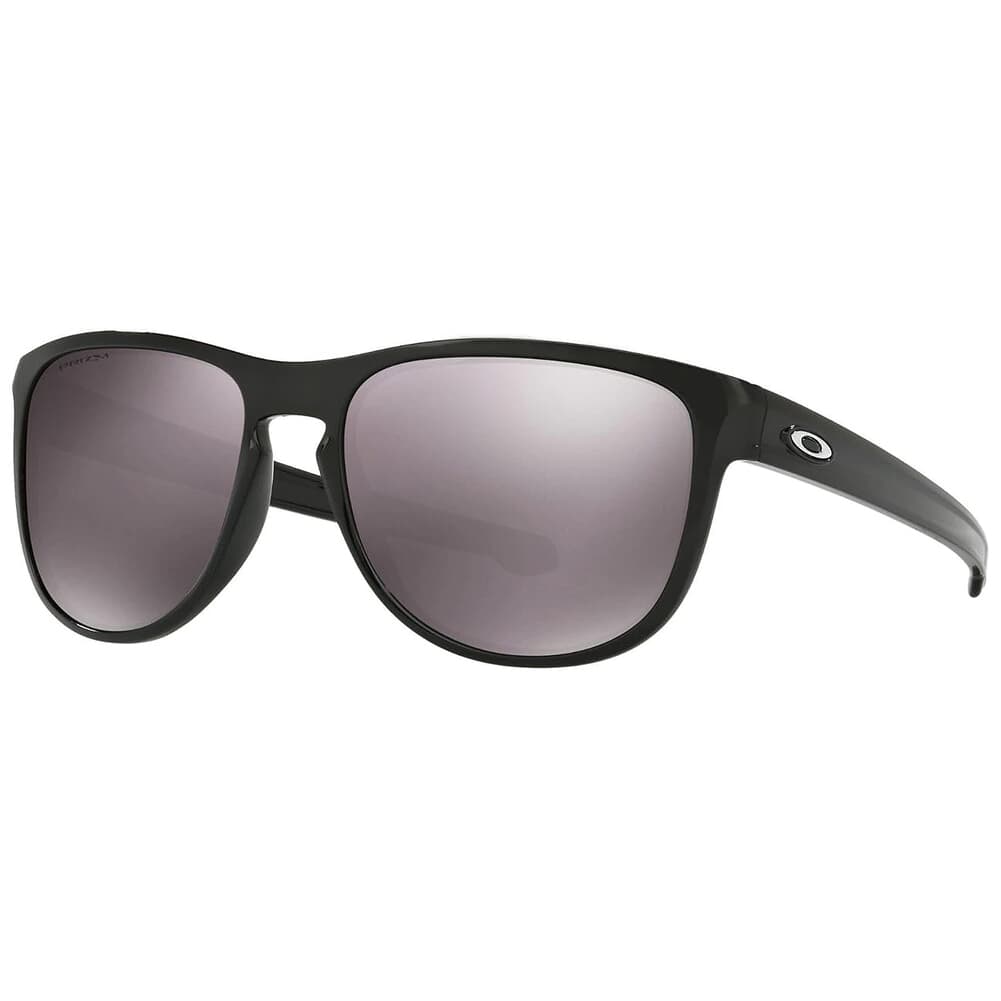 Oakley Sliver Round Polished Black w/Black Iridium Polarized Lenses OO9342-1657