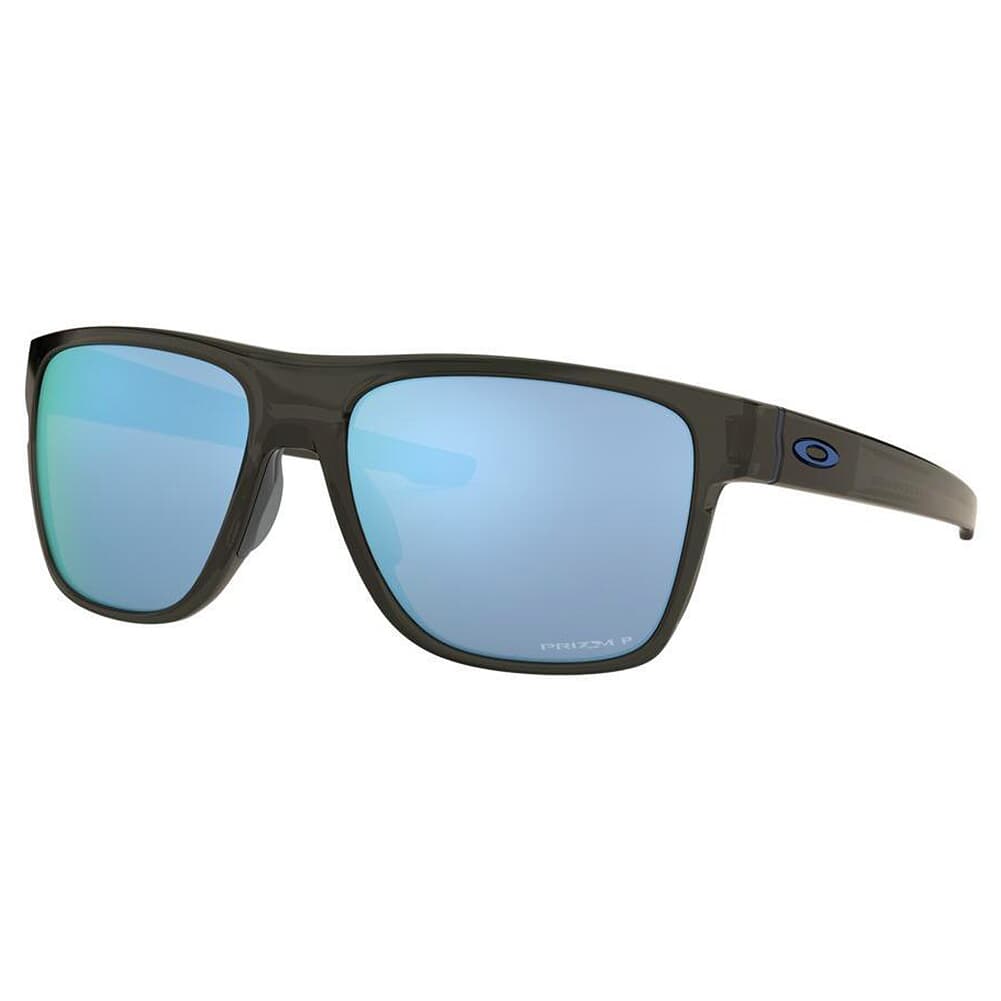 Oakley Crossrange XL Grey Smoke w/PRIZM Deep Water Polarized Lenses OO9360-2458