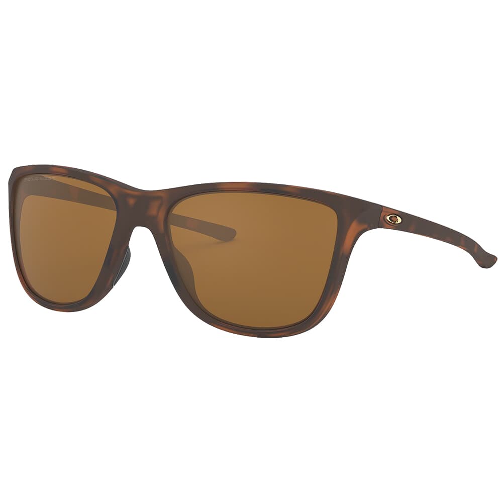 Oakley Reverie Matte Brown Tortoise w/Tungsten Iridium Polished Lenses OO9362-0555
