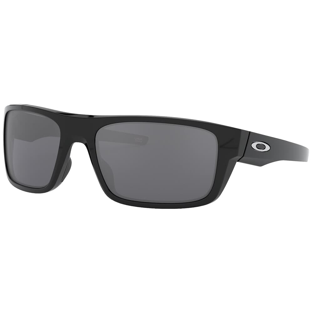 Oakley Drop Point Polished Black w/Black Iridium Lenses OO9367-0260