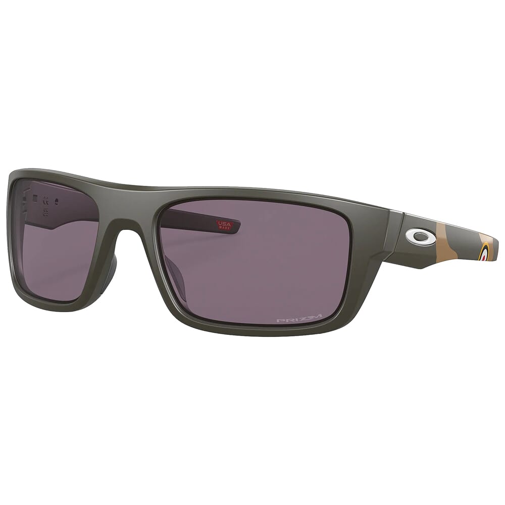 Oakley SI Drop Point American Heritage WWII Nose Art Matte Olive w/PRIZM Grey Lenses OO9367-3760
