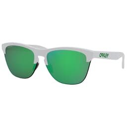 Oakley Frogskins Lite Matte White w/PRIZM Jade Lenses OO9374-1563