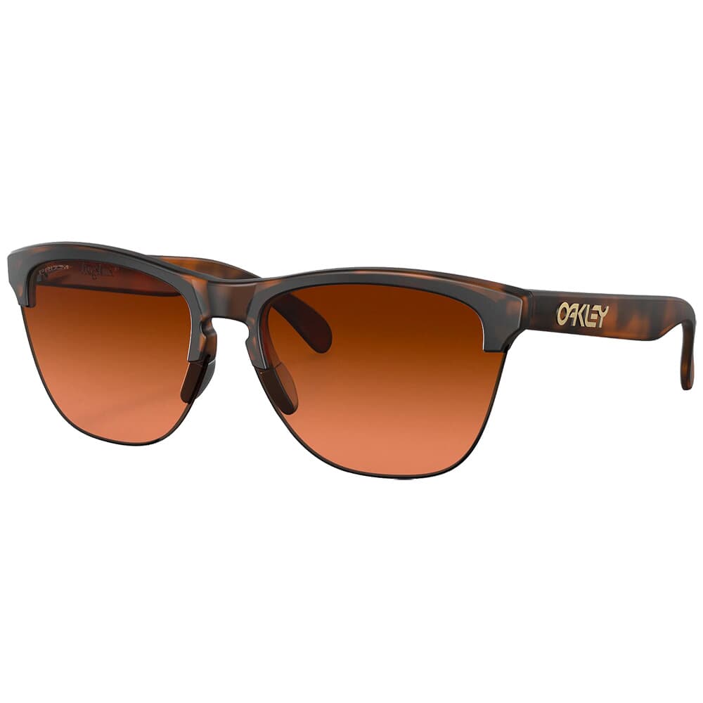 Oakley Frogskins Lite Matte Brown Tortoise w/PRIZM Brown Gradient Lenses OO9374-5063