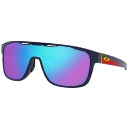 Oakley Crossrange Shield Snapback Navy w/PRIZM Sapphire Lenses OO9387-1031