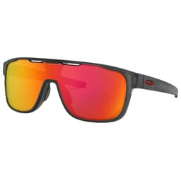 Oakley Crossrange Shield Matte Grey Smoke w/PRIZM Ruby Lenses OO9387-1331