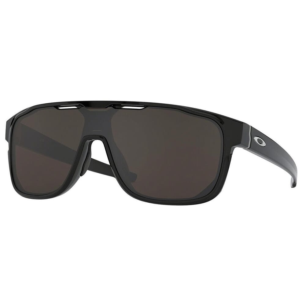 Oakley Crossrange Shield Polished Black w/PRIZM Grey Lenses OO9387-1631 ...