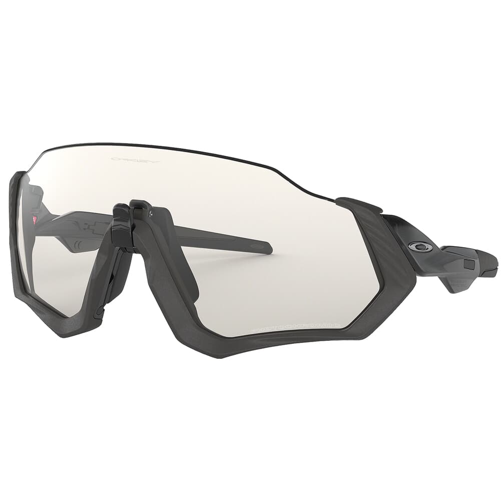 Oakley Flight Jacket Steel and Black Ink w/Photochromic Lenses OO9401-0737