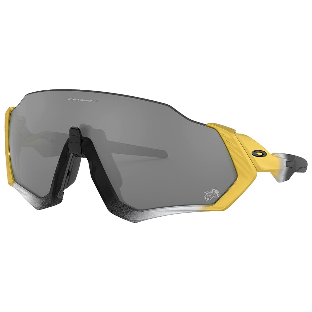Oakley Flight Jacket Tour de France Trifecta Fade w/PRIZM Black Lenses OO9401-2237