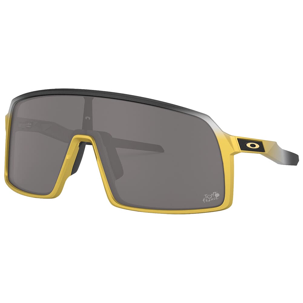 Oakley Sutro Tour de France Trifecta Fade w/PRIZM Black Lenses OO9406-1837