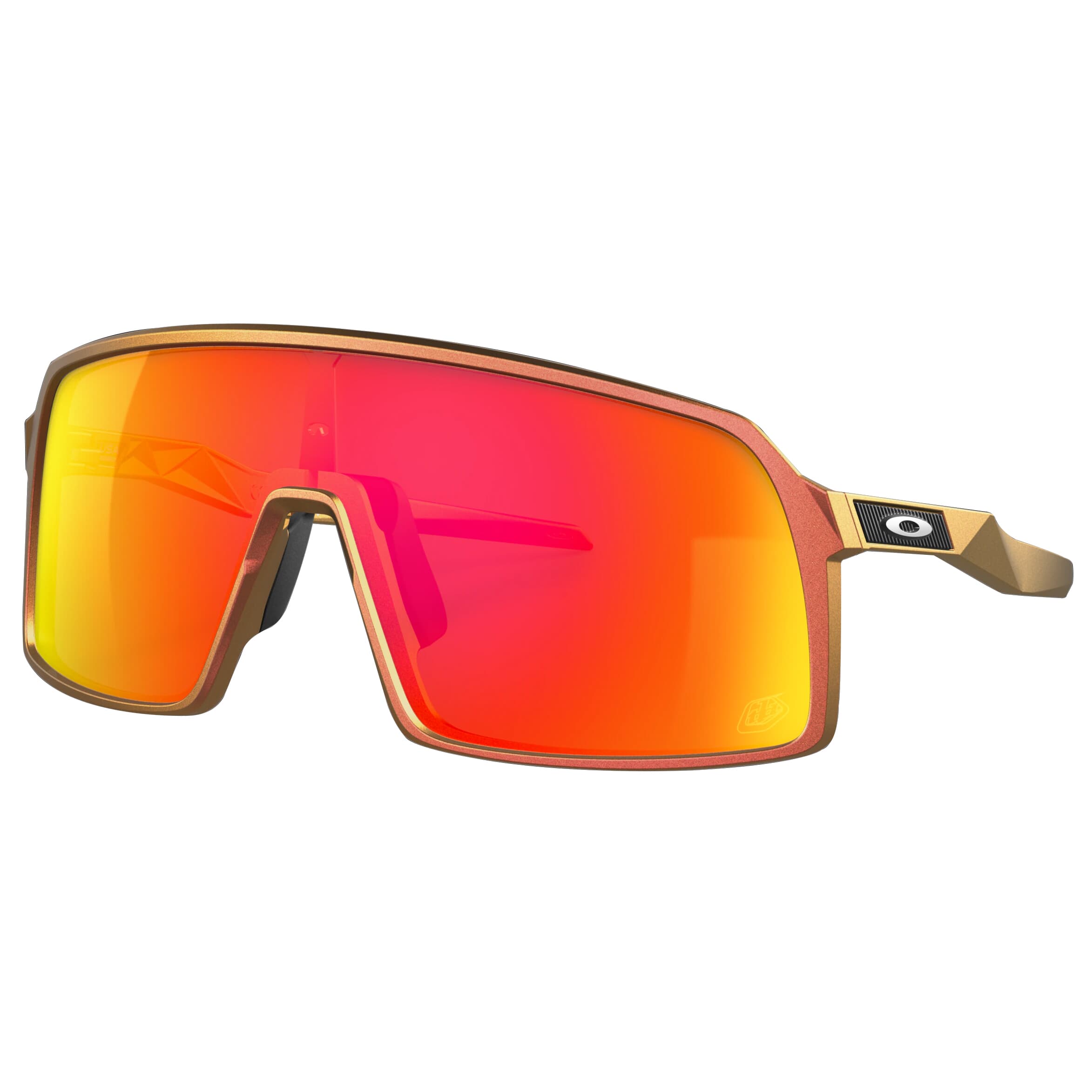 Oakley Sutro Troy Lee Designs Series Red/Gold Shift w/PRIZM Ruby Lenses OO9406-4837