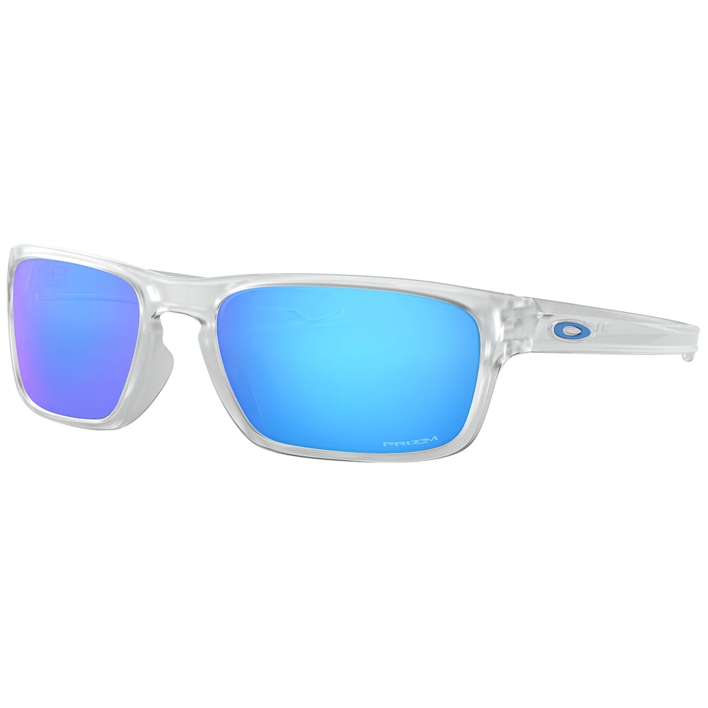 Oakley Sliver Stealth Matte Clear w/PRIZM Sapphire Lenses OO9408-0456