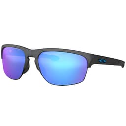 Oakley Sliver Edge Steel w/PRIZM Sapphire Polarized Lenses OO9413-0665
