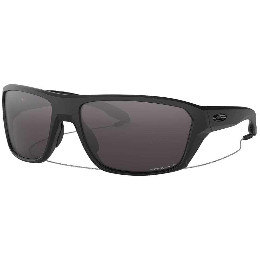 Oakley SI Split Shot Matte Black &amp; Black USA Flag Icon w/PRIZM Gray Polarized Lenses OO9416-2264