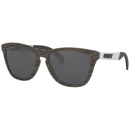Oakley Frogskins Mix Woodgrain w/PRIZM Black Polarized Lenses OO9428-0755