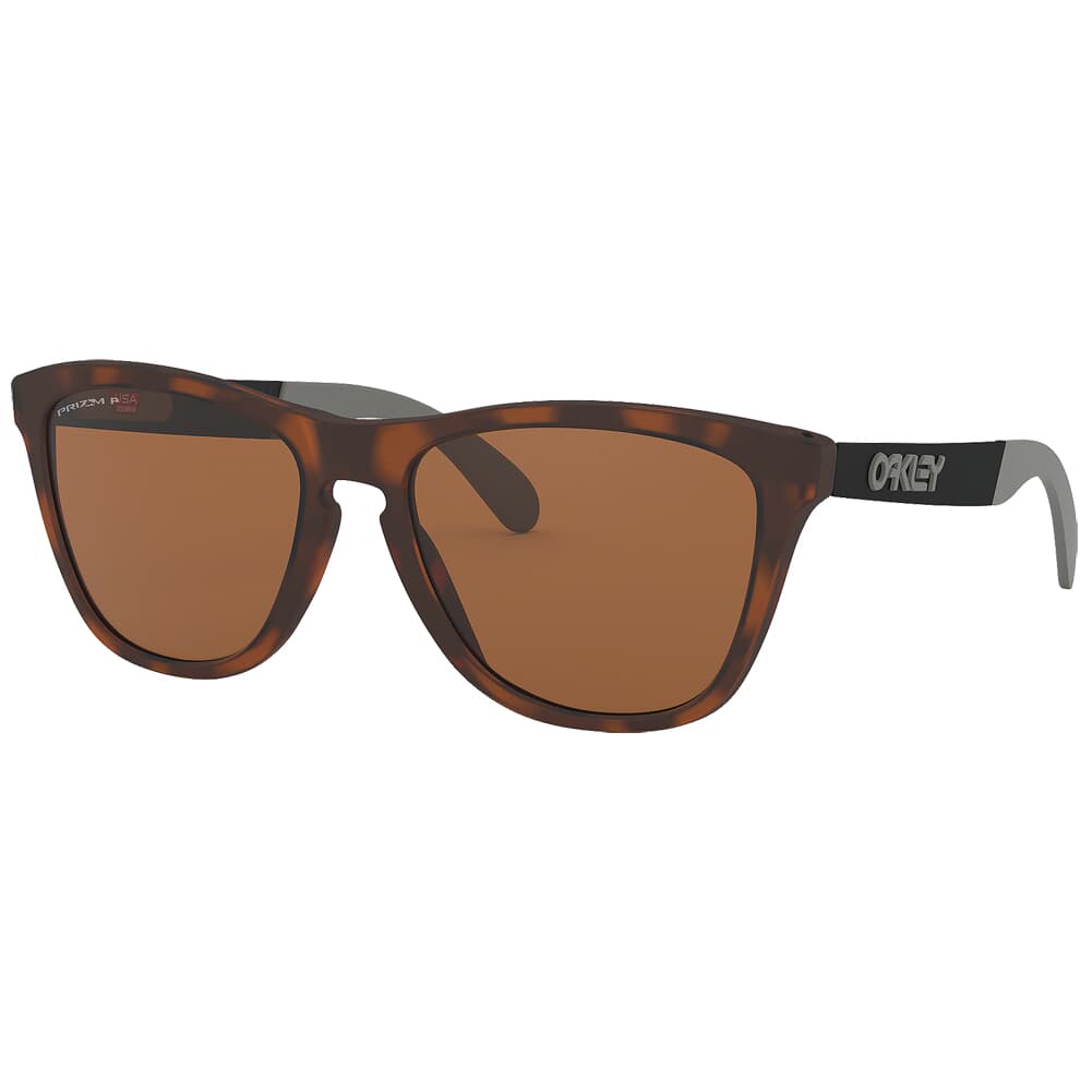 Oakley Frogskins Mix Matte Brown Tortoise w/PRIZM Tungsten Polarized Lenses OO9428-0855