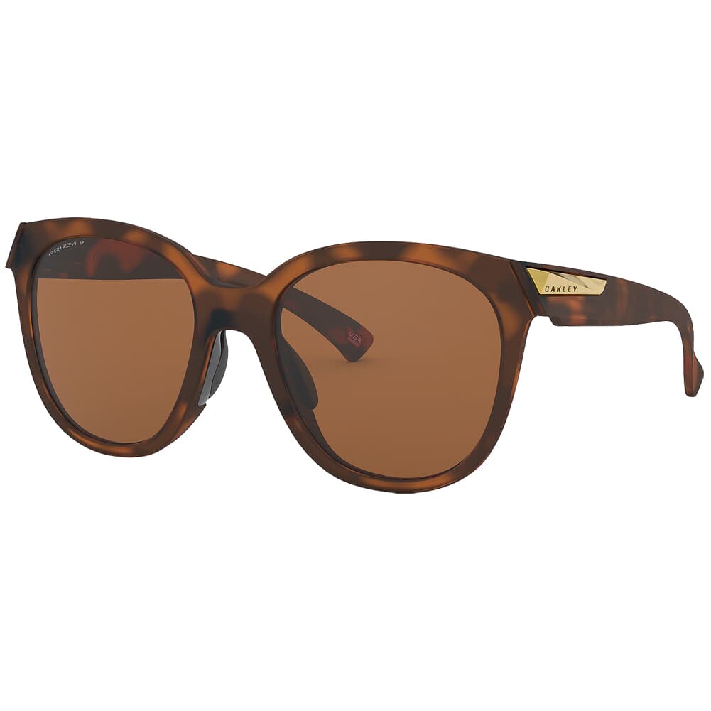 Oakley Low Key Matte Brown Tortoise w/Brown Gradient Polarized Lenses OO9433-0654
