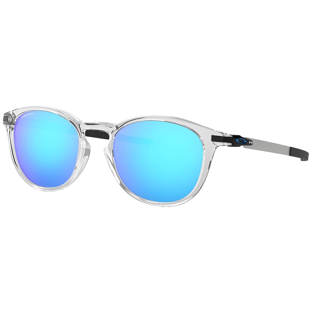 Oakley Pitchman R Polished Clear w/PRIZM Sapphire Lenses OO9439-0450