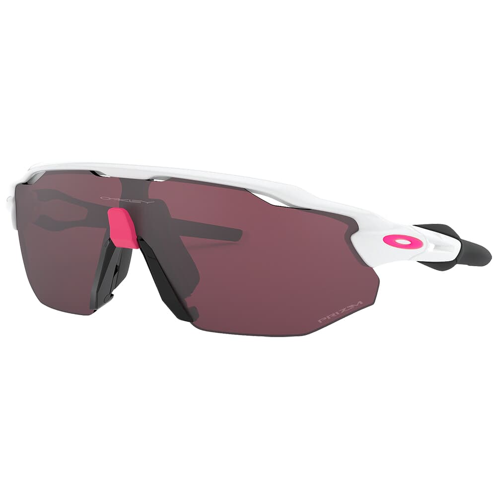 Oakley Radar EV Advancer Polished White w/PRIZM Road Black Lenses OO9442-0438