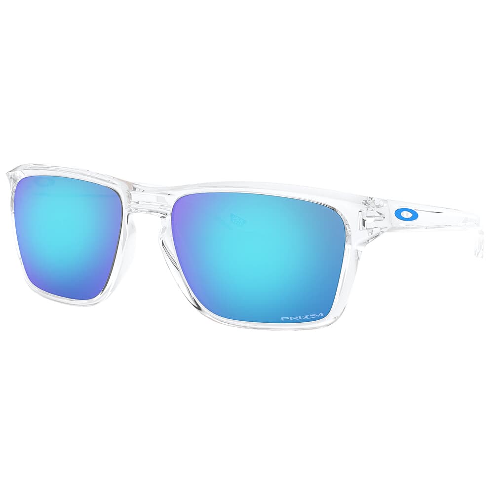 Oakley Sylas Polished Clear w/PRIZM Sapphire Lenses OO9448-0457