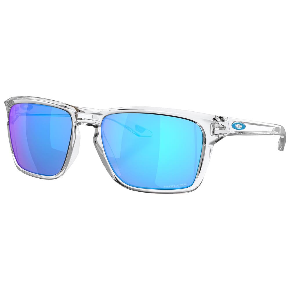 Oakley Sylas Polished Clear w/PRIZM Sapphire Lenses OO9448-0460