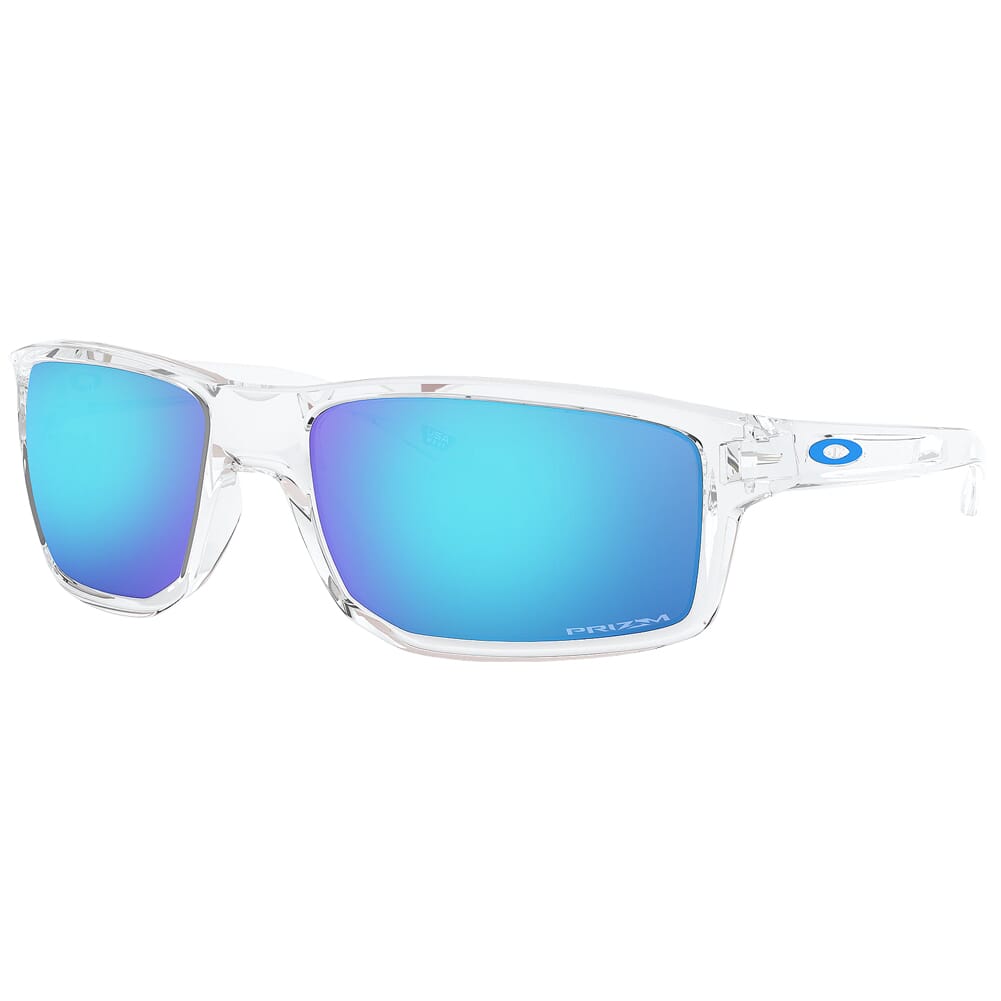 Oakley Gibston Polished Clear w/PRIZM Sapphire Lenses OO9449-0460