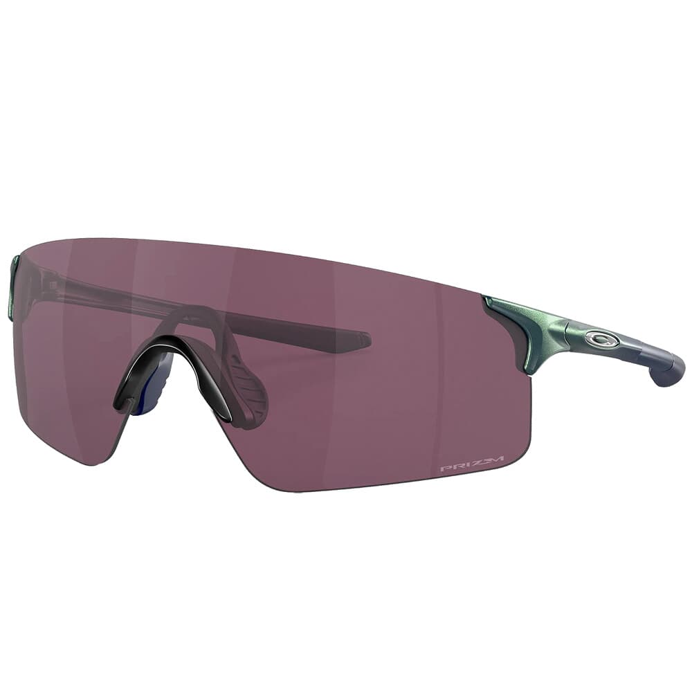 Oakley EVZero Blades Matte Silver/Blue Colorshift Fade w/PRIZM Road Black Lenses OO9454-1938