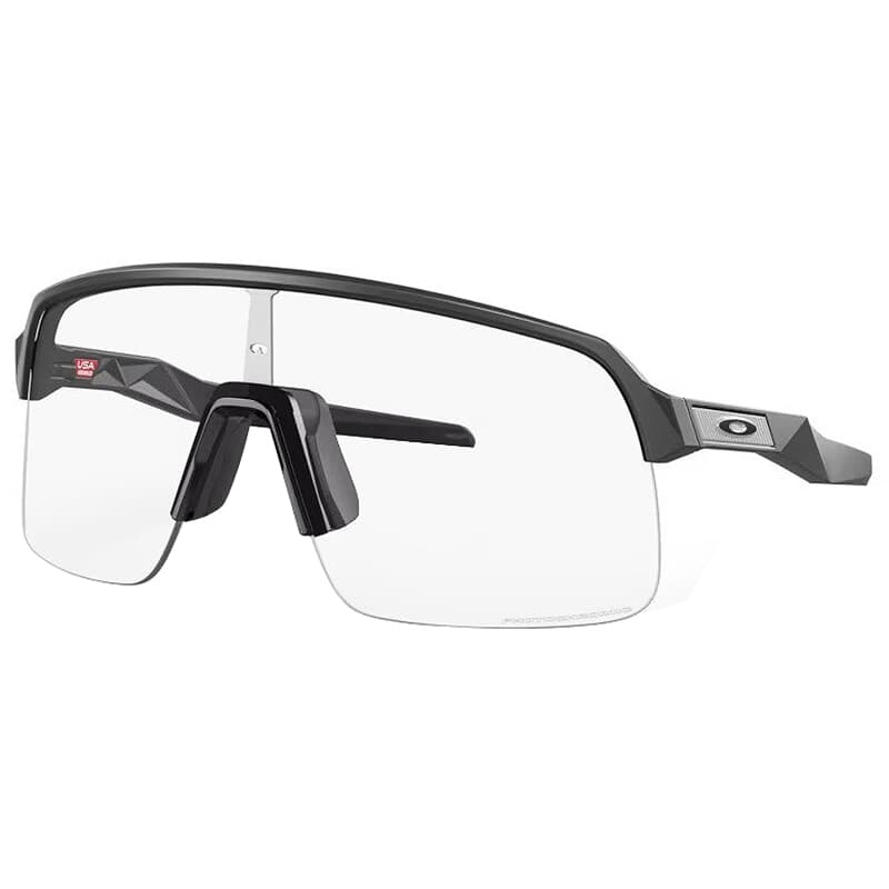 Oakley Sutro Lite Matte Carbon w/Clear to Black Iridium Photochromic Lenses OO9463-4539