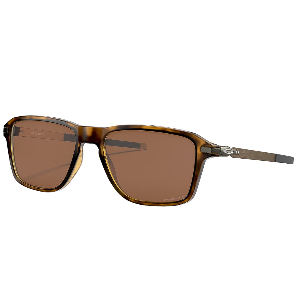 Oakley Wheelhouse Polished Brown Tortoise w/PRIZM Tungsten Polarized Lenses OO9469-0454