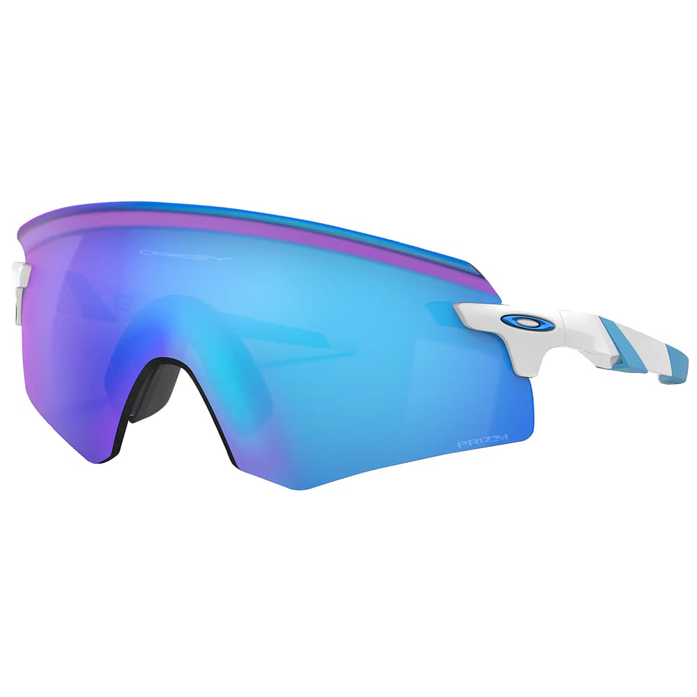 Oakley Encoder Polished White w/PRIZM Sapphire Lenses OO9471-0536