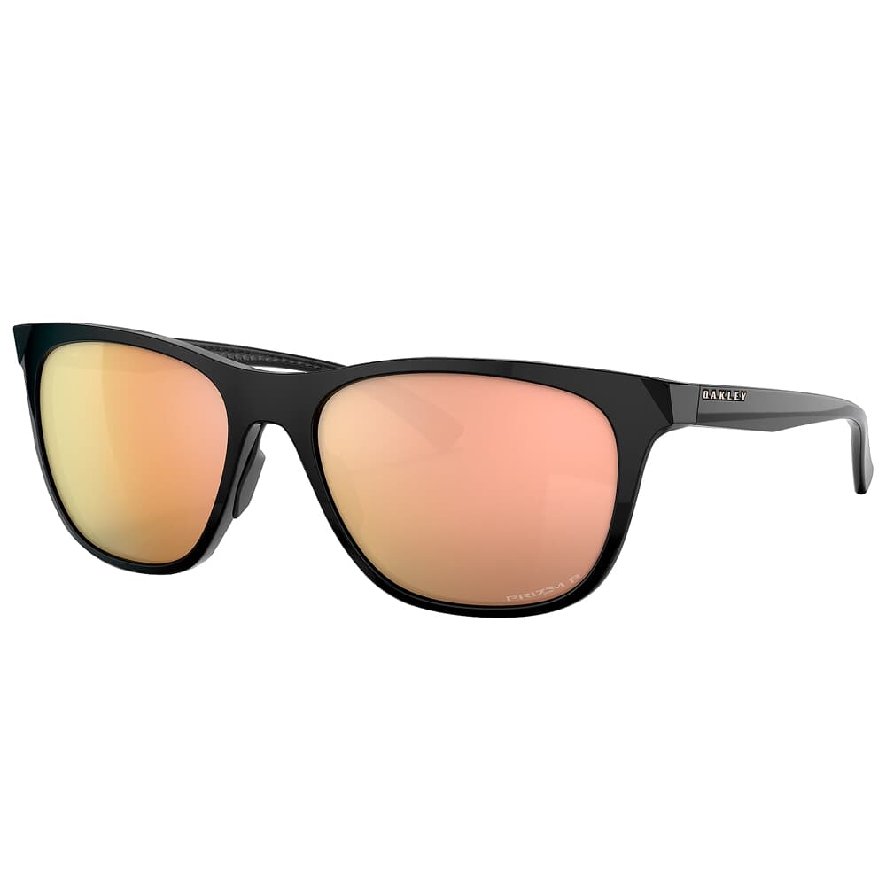 Oakley Leadline Polished Black w/PRIZM Rose Gold Polarized Lenses OO9473-0256