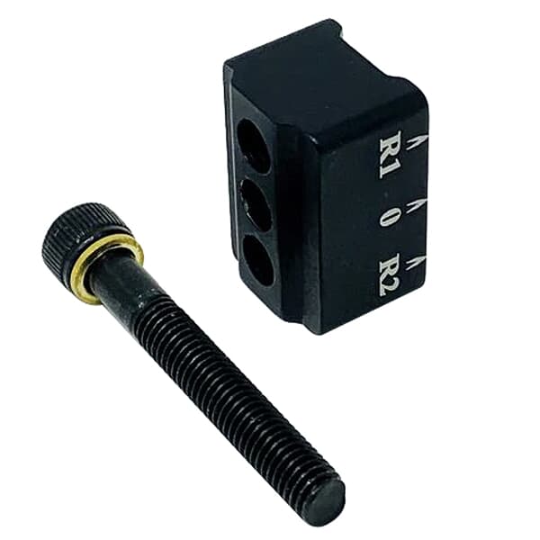 Option Archery Windage Extension Block w/Longer Screw for 2022 Mathews Thru Riser Mount OS-Windage-Spacer-Mathews